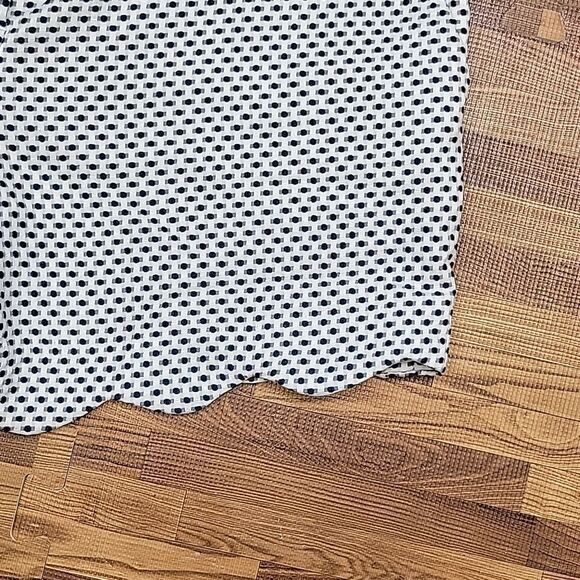 Cynthia Rowley Scalloped Hemmed Shorts Size 10 - Picture 2 of 11